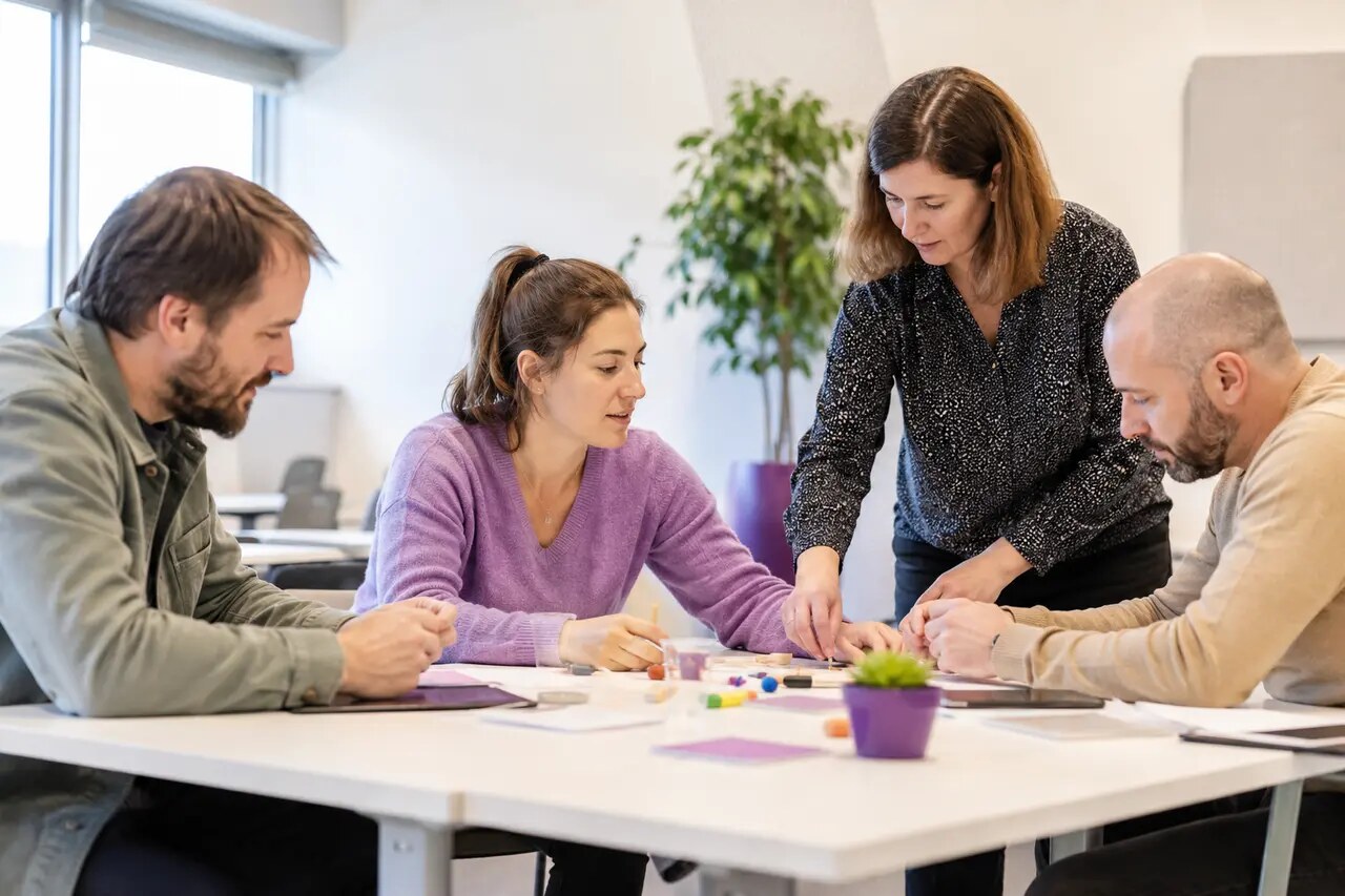 Apprenant réalisant une activité professionnelle observée