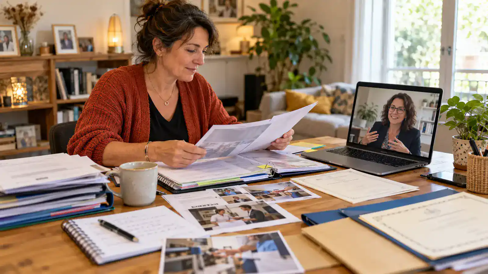 Professionnels travaillant sur choisir une certification active, vérifier la faisabilité, décrire les activités, organiser les preuves et préparer le jury sans promettre la validation dans un environnement lumineux et accessible