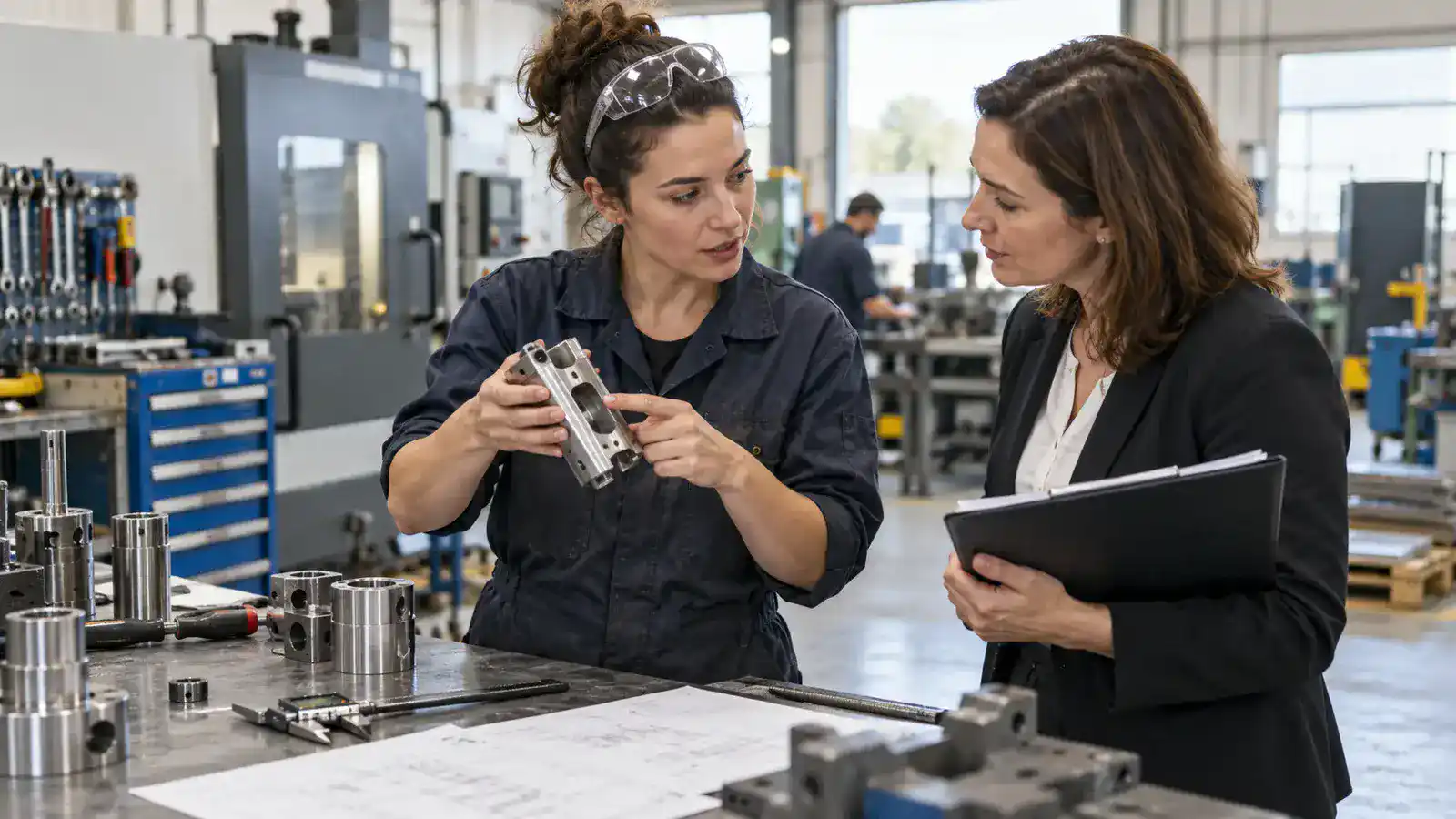 Professionnels travaillant sur relier les situations vécues au référentiel, démontrer son rôle, contextualiser les preuves et préparer une présentation fidèle devant le jury dans un environnement lumineux et accessible